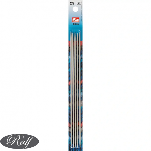 Set 5 andrele pentru ciorapi nr 2.5 - Prym 191488